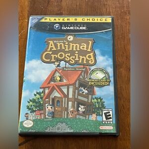 Animal Crossing (Nintendo GameCube, 2002) CIB – Manual & Case, NO Memory Card